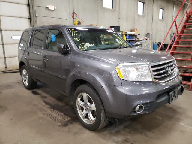 HONDA PILOT EXLN 2014 5fnyf4h74eb004037