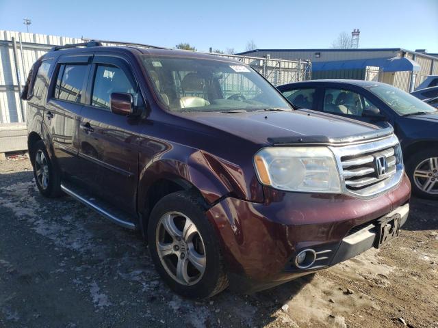 HONDA PILOT EXLN 2014 5fnyf4h74eb034185