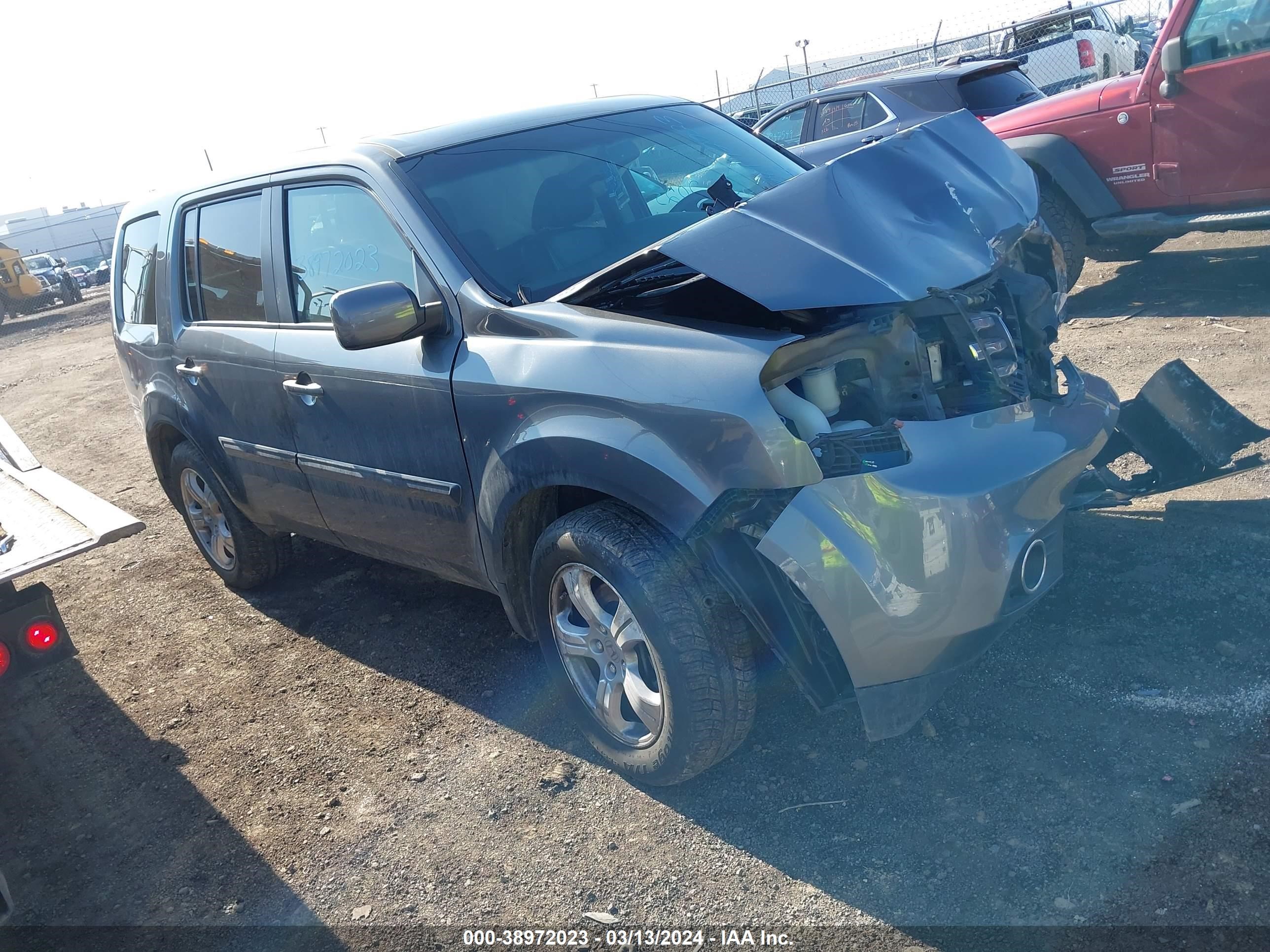 HONDA PILOT 2012 5fnyf4h76cb013061