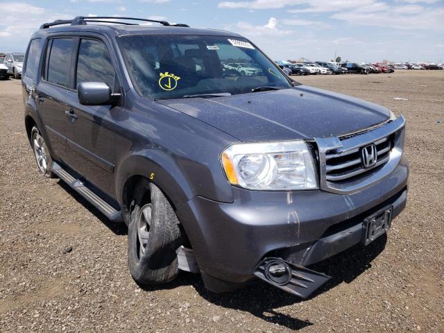 HONDA PILOT EXLN 2013 5fnyf4h76db052511