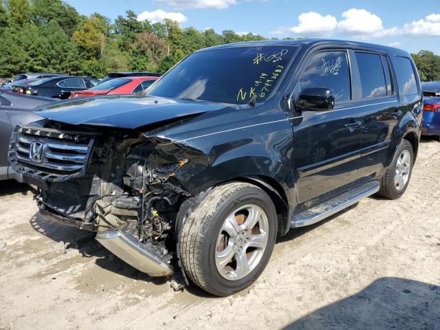 HONDA PILOT EXLN 2013 5fnyf4h76db059734