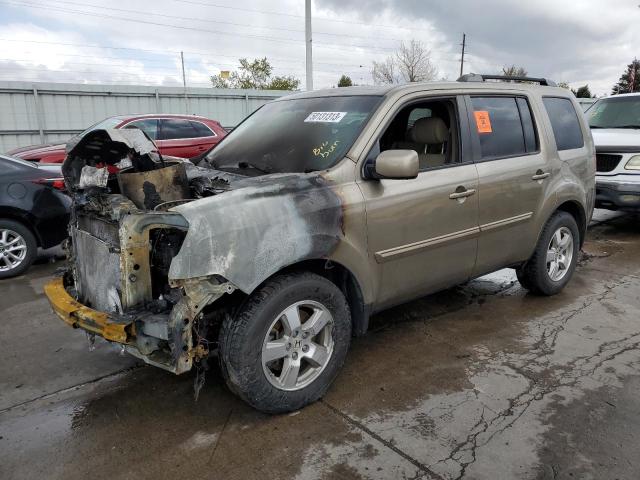 HONDA PILOT EXLN 2011 5fnyf4h77bb104581