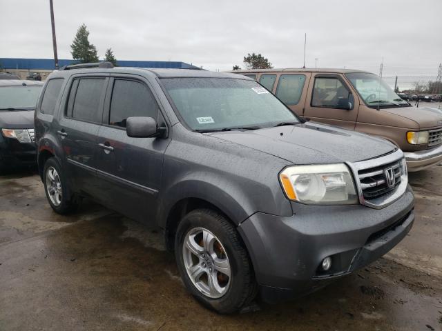 HONDA PILOT EXLN 2012 5fnyf4h77cb045694