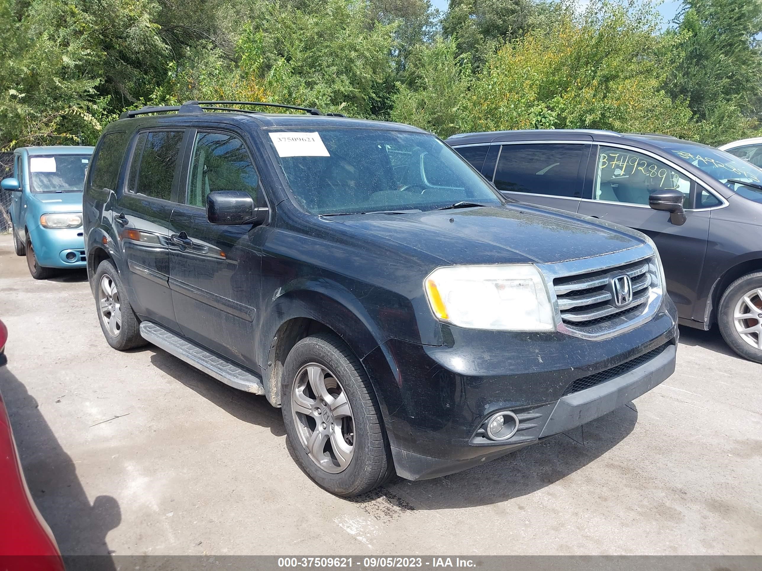 HONDA PILOT 2013 5fnyf4h77db080351