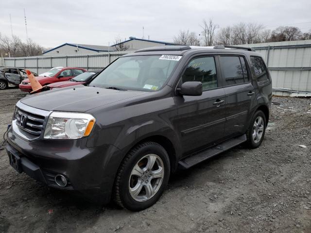 HONDA PILOT EXLN 2014 5fnyf4h77eb001732