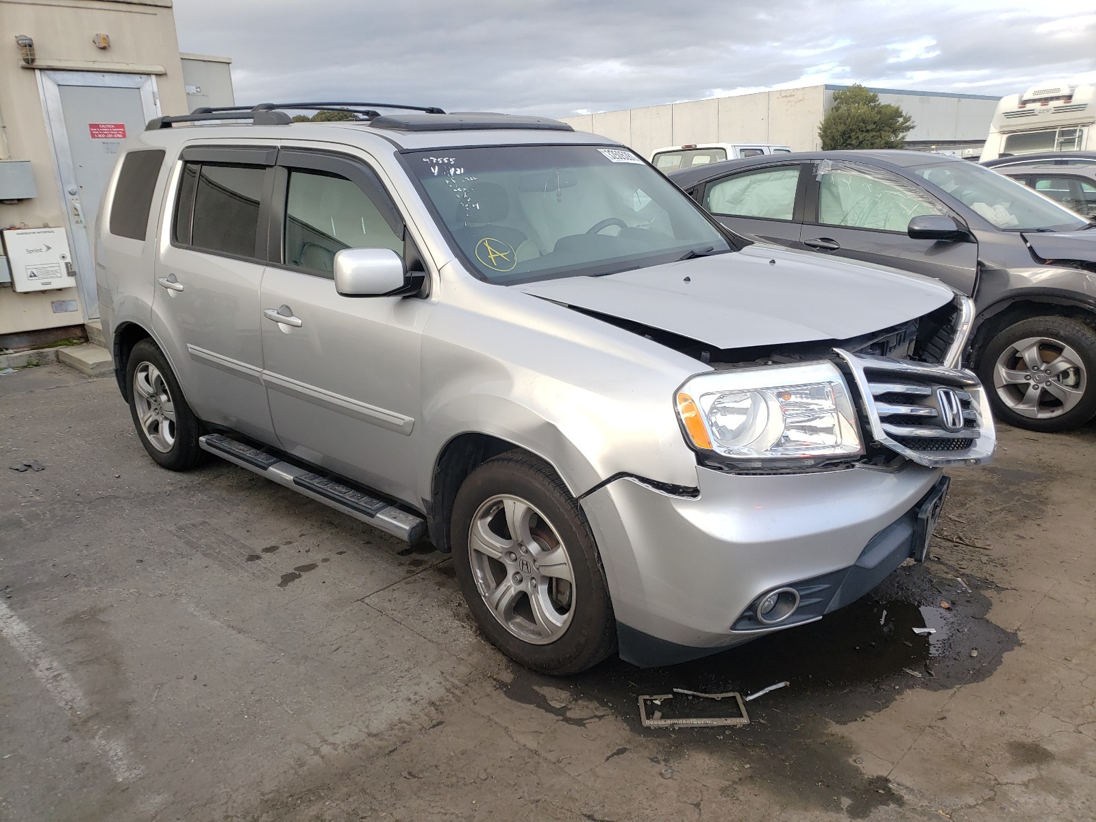 HONDA PILOT EXLN 2013 5fnyf4h78db071464