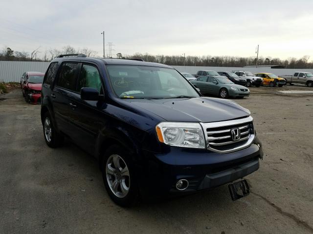 HONDA PILOT EXLN 2013 5fnyf4h78db071819