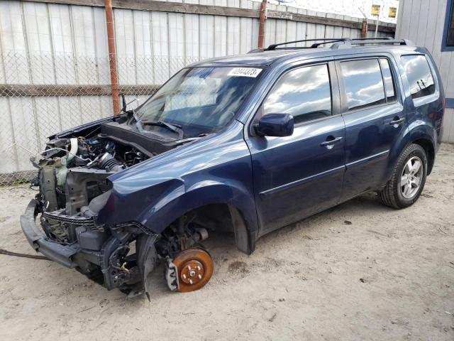 HONDA PILOT EXLN 2011 5fnyf4h79bb023050