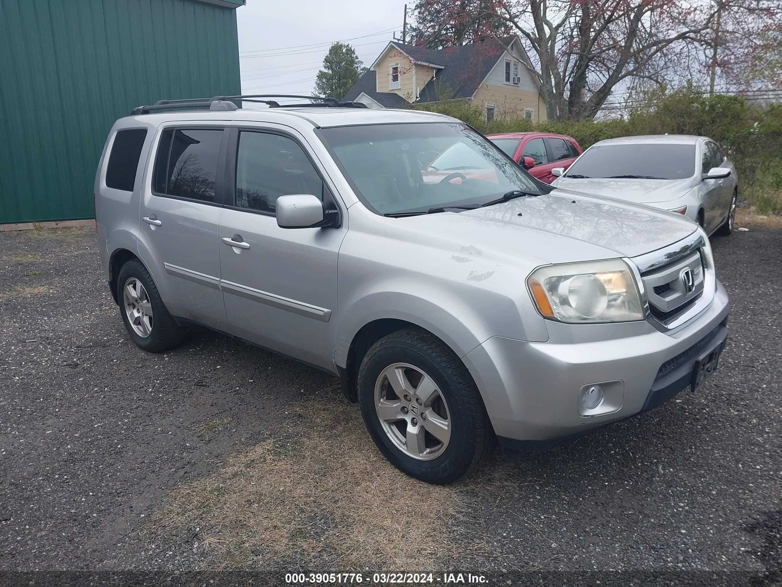 HONDA PILOT 2011 5fnyf4h79bb097536