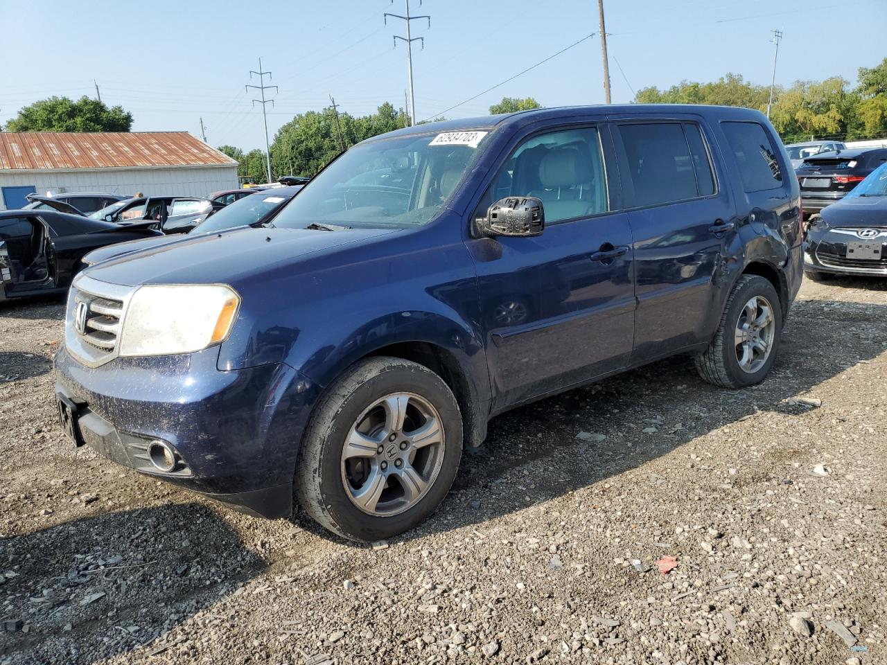 HONDA PILOT 2014 5fnyf4h79eb056232