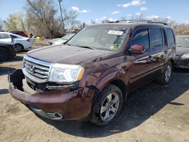 HONDA PILOT EXLN 2012 5fnyf4h7xcb021678