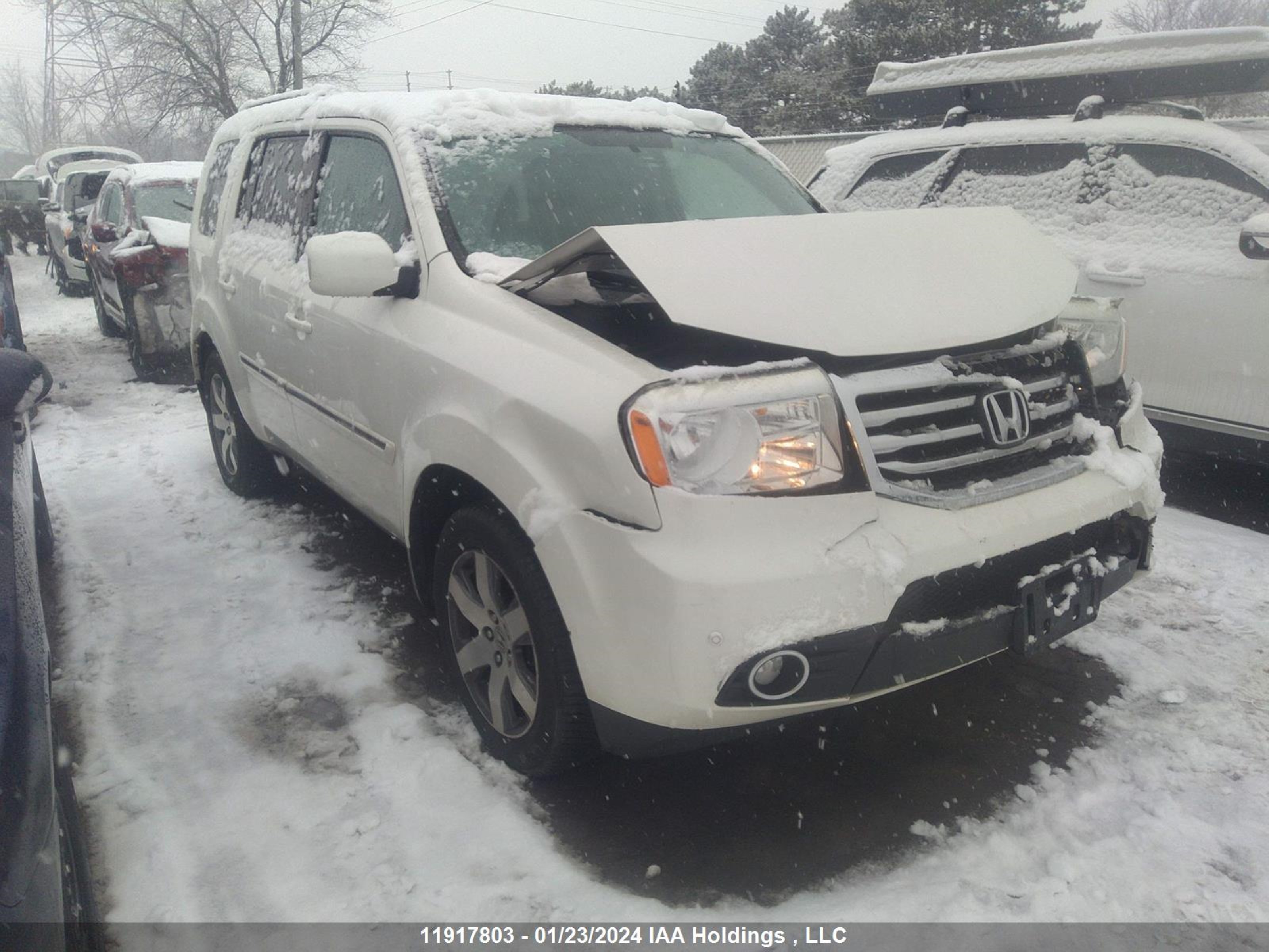 HONDA PILOT 2013 5fnyf4h90db505667