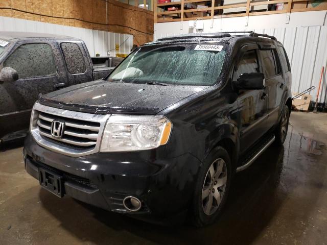 HONDA PILOT TOUR 2014 5fnyf4h90eb013125