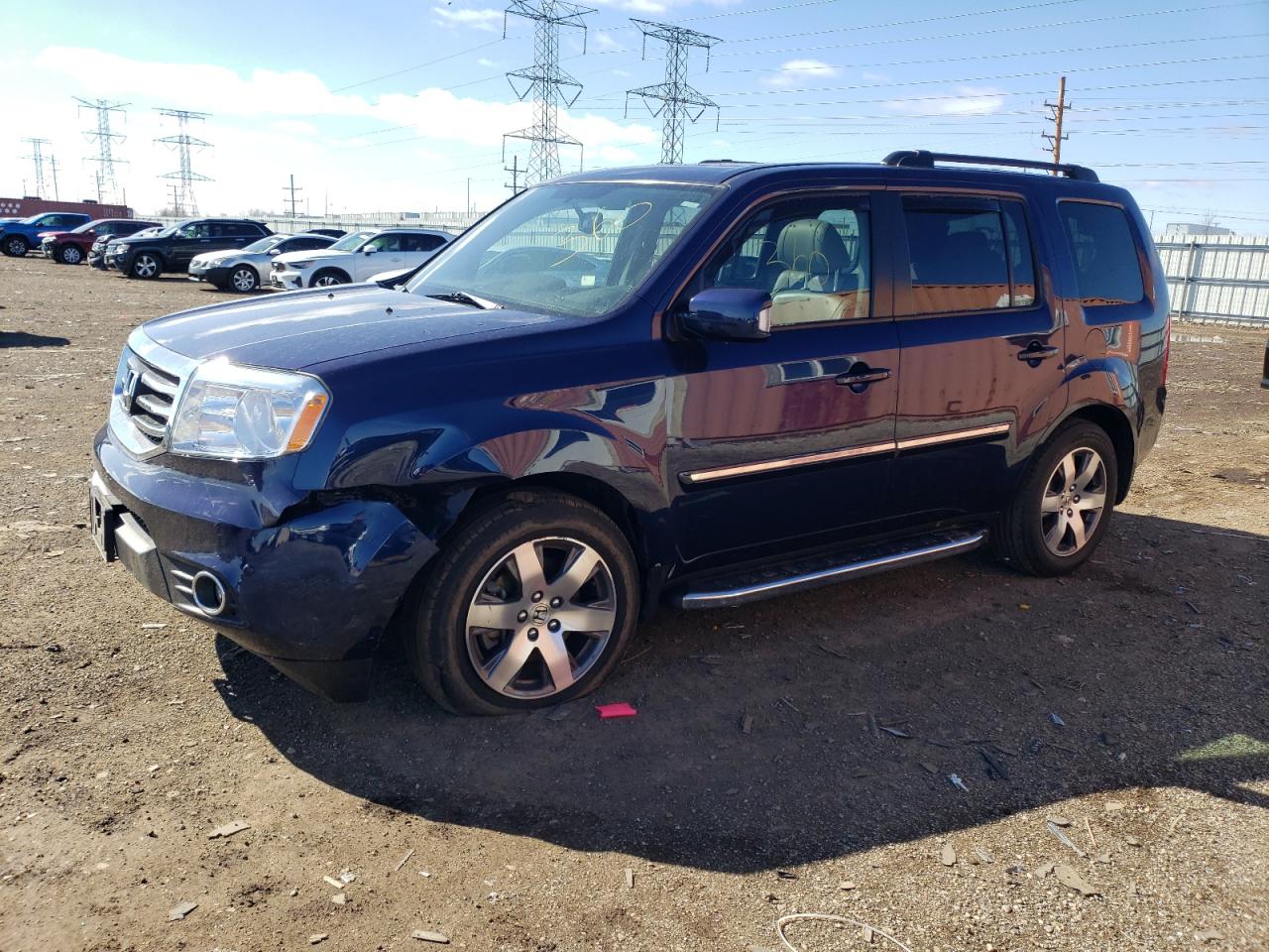 HONDA PILOT 2015 5fnyf4h90fb030072