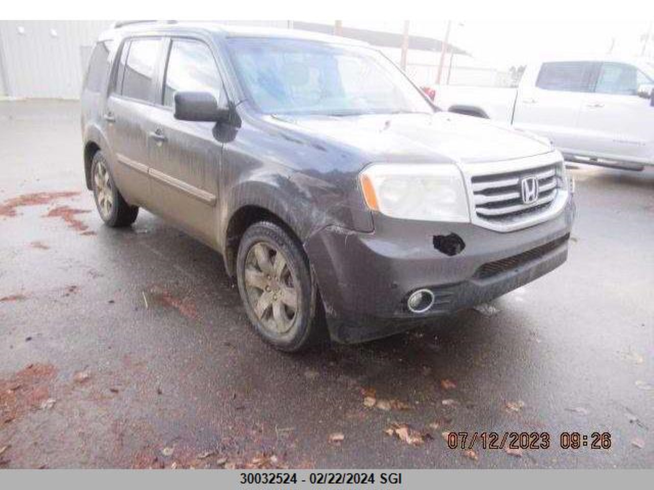 HONDA PILOT 2013 5fnyf4h92db506223