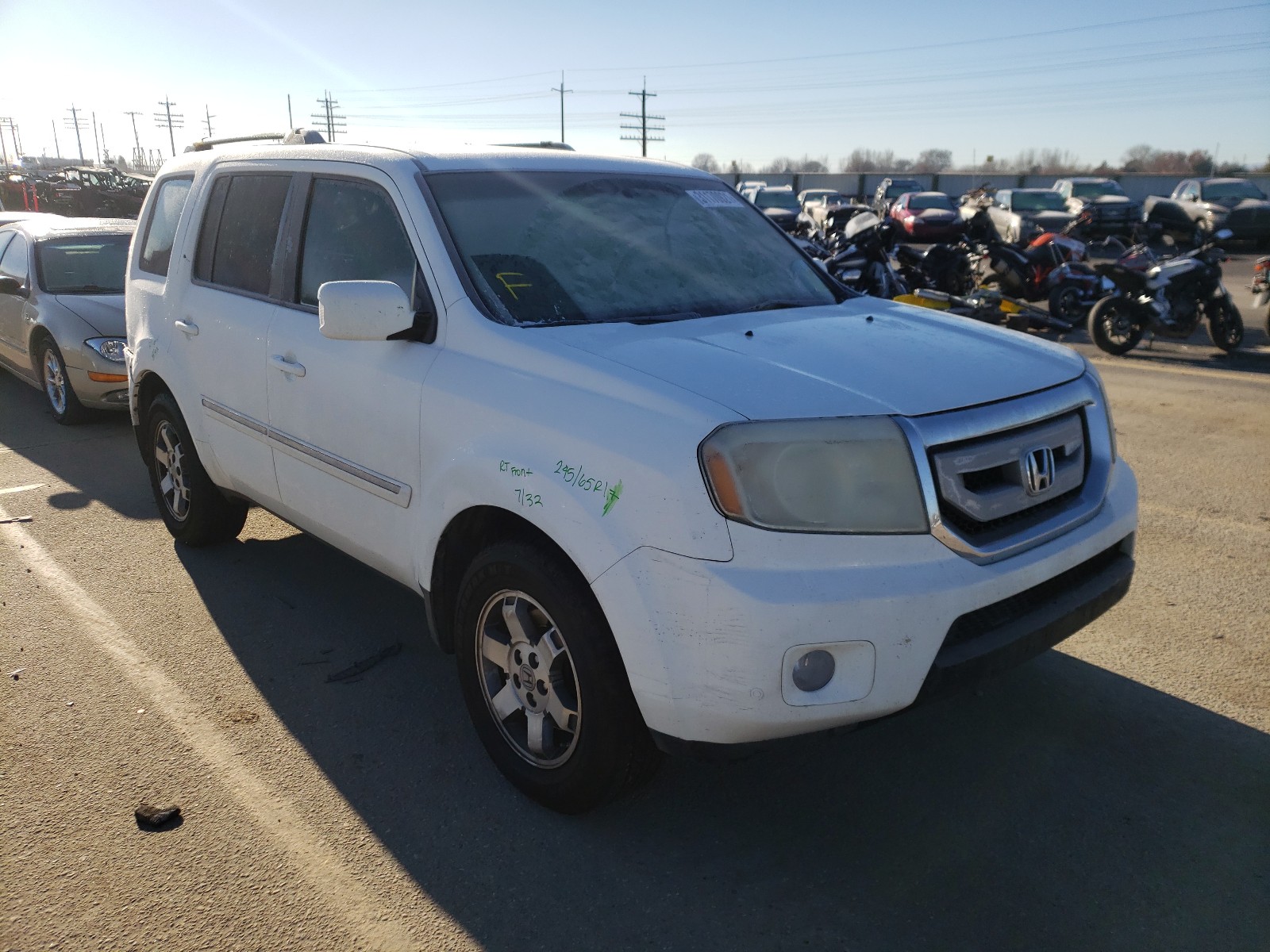 HONDA PILOT TOUR 2010 5fnyf4h93ab013534