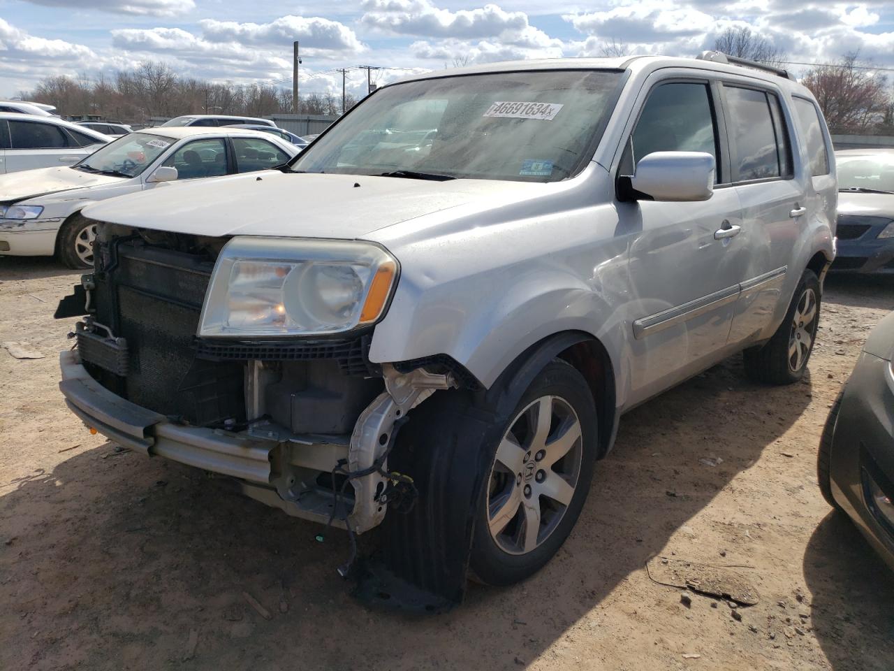 HONDA PILOT 2012 5fnyf4h93cb020292