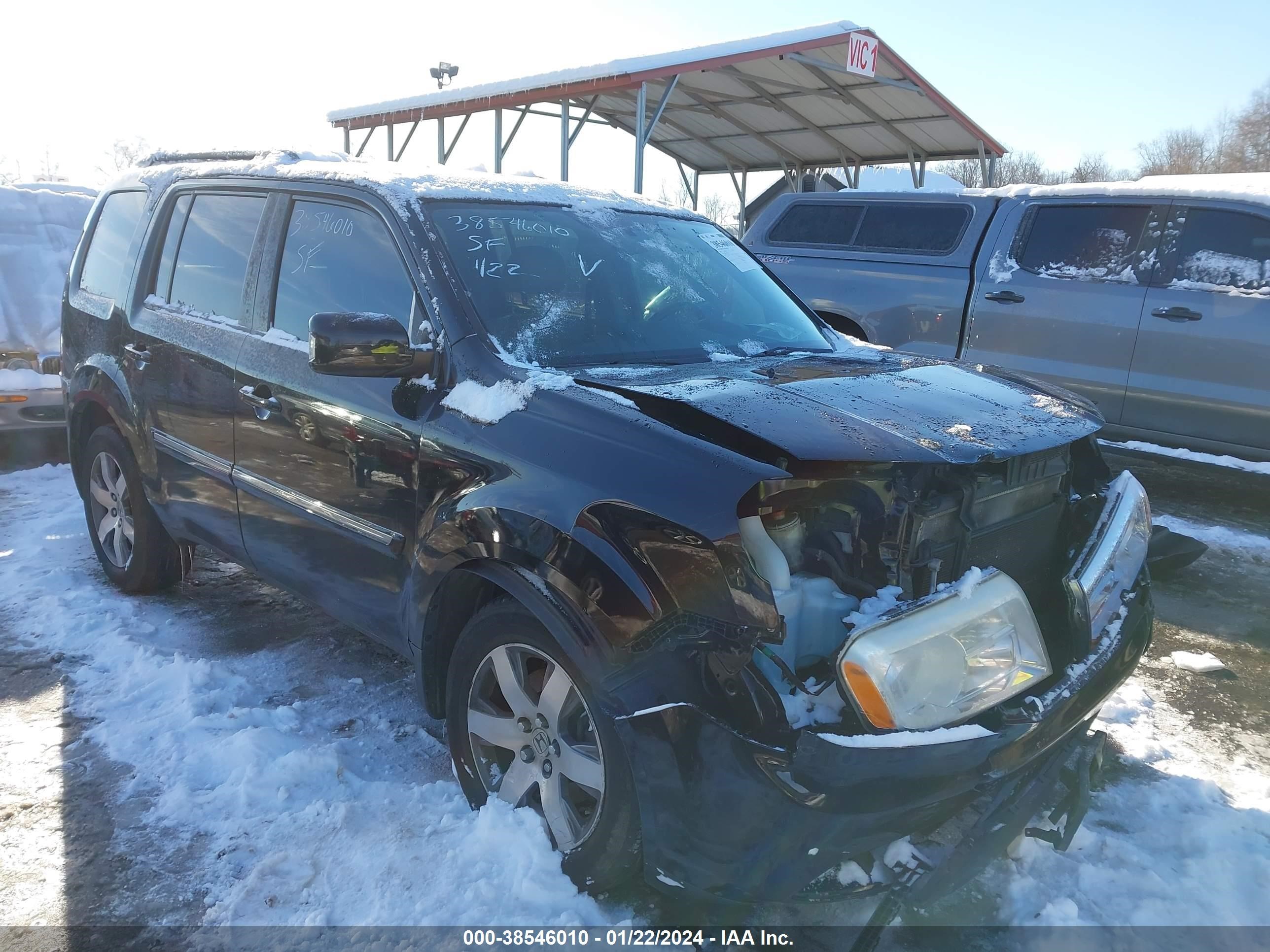 HONDA PILOT 2014 5fnyf4h93eb013233