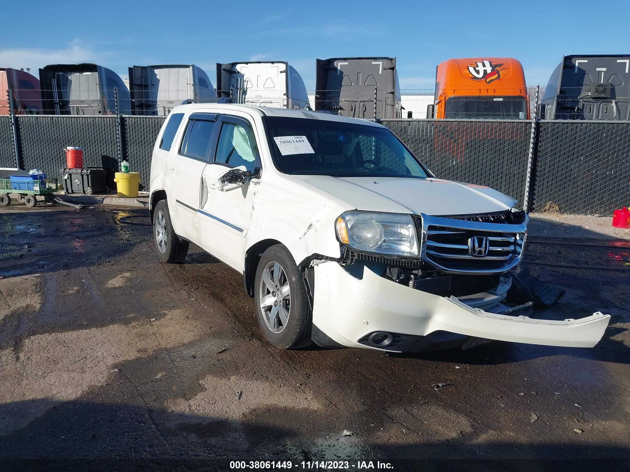 HONDA PILOT 2013 5fnyf4h95db009053