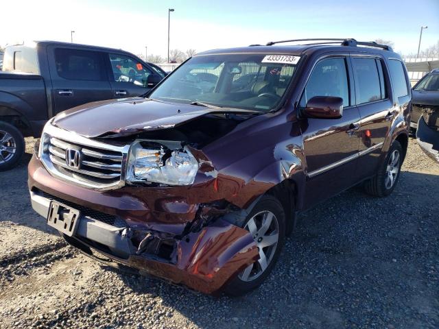 HONDA PILOT TOUR 2013 5fnyf4h96db060707