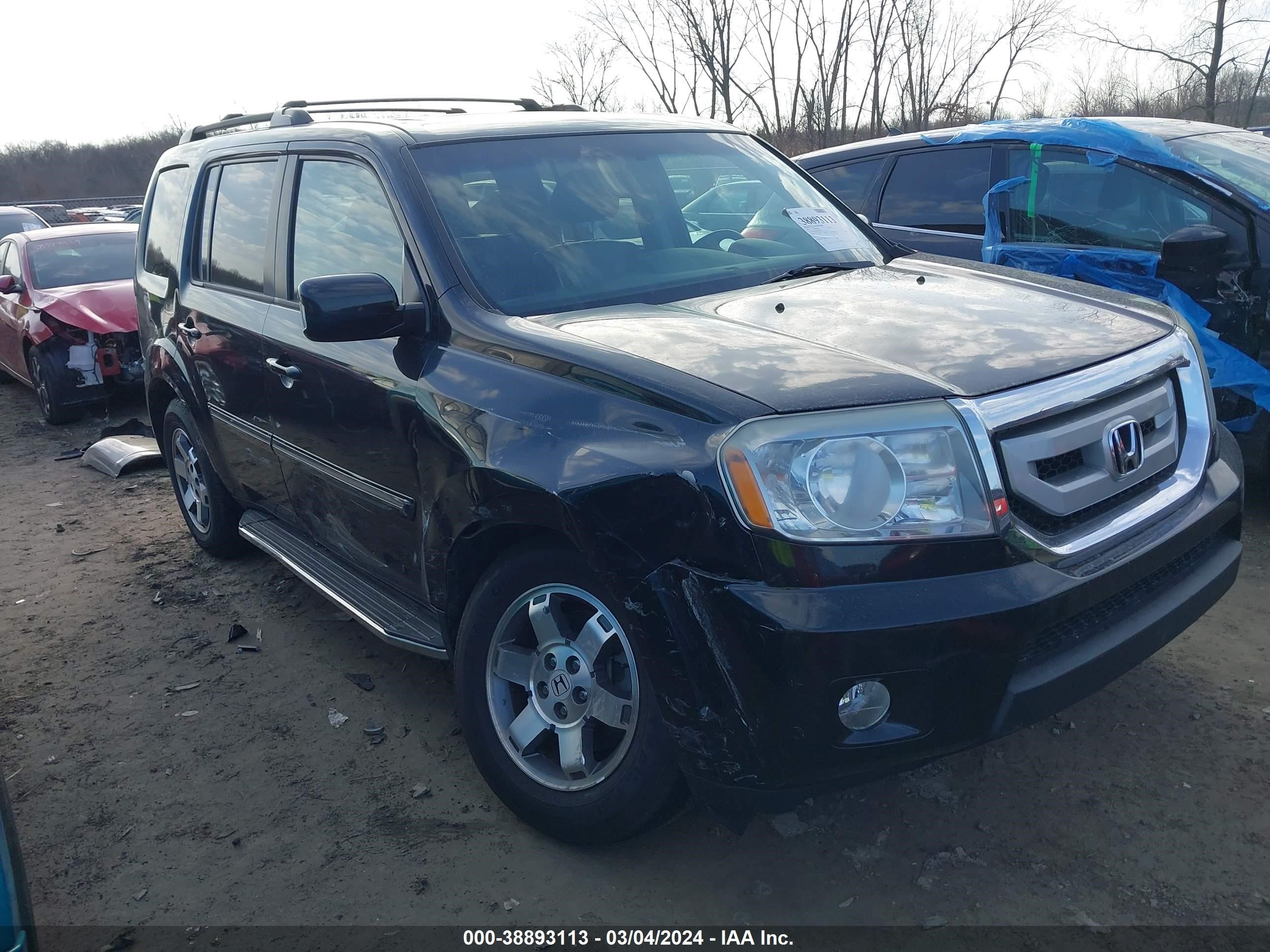 HONDA PILOT 2011 5fnyf4h98bb103022