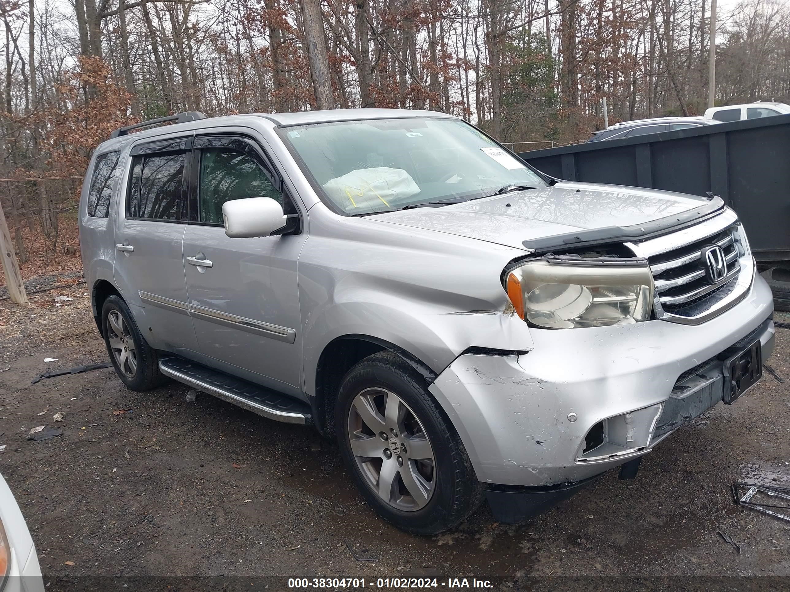 HONDA PILOT 2013 5fnyf4h98db063480