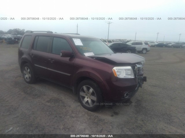 HONDA PILOT 2013 5fnyf4h98db069828