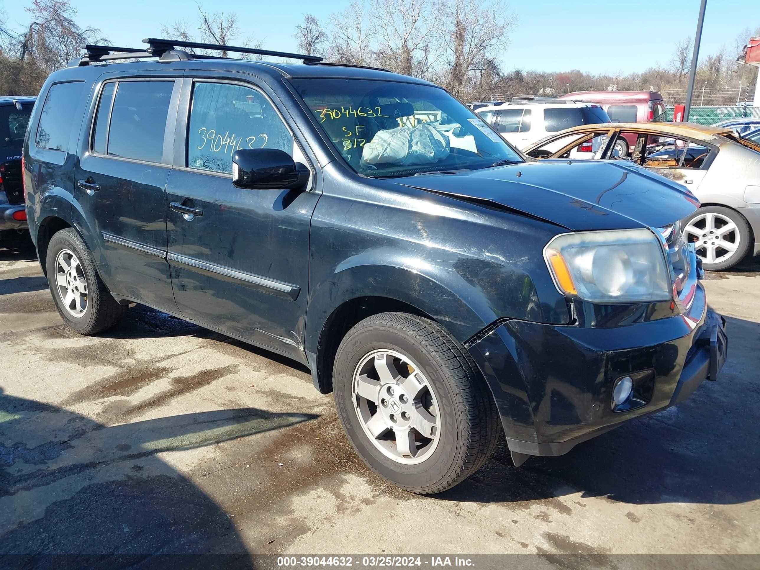 HONDA PILOT 2011 5fnyf4h99bb102364