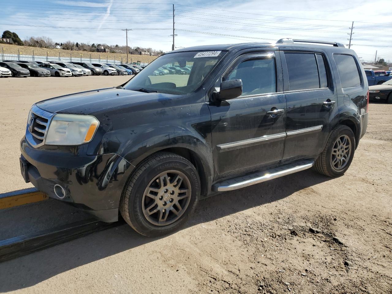 HONDA PILOT 2013 5fnyf4h99db008259