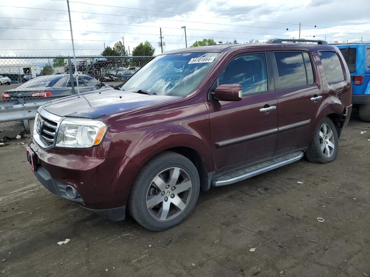 HONDA PILOT 2012 5fnyf4h9xcb044069