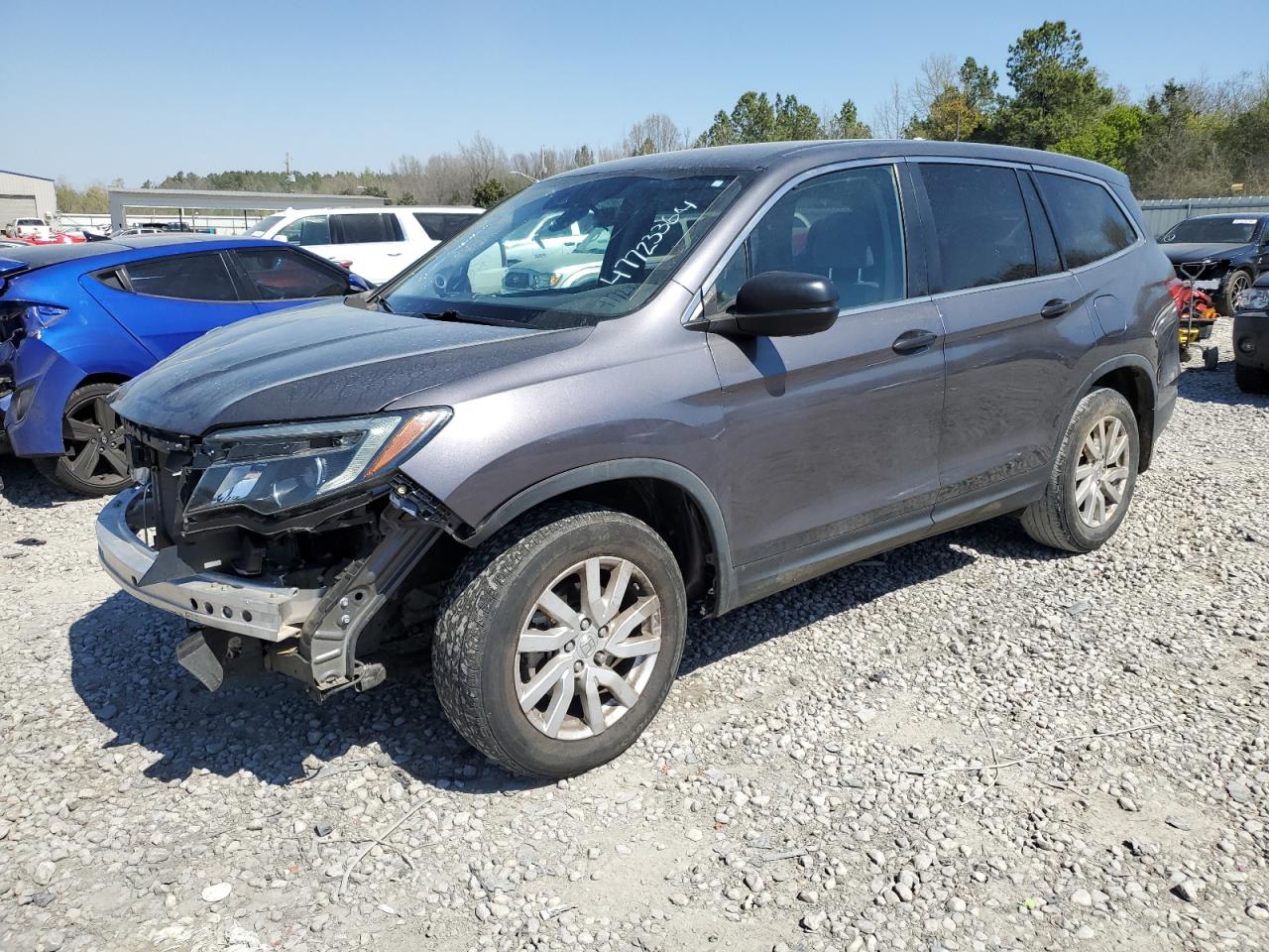 HONDA PILOT 2019 5fnyf5h10kb001505