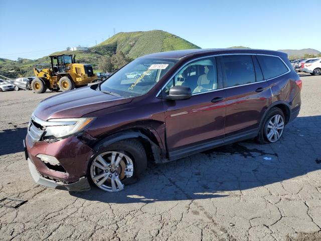 HONDA PILOT LX 2016 5fnyf5h12gb010522