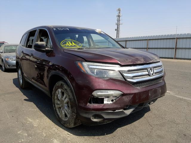 HONDA PILOT LX 2016 5fnyf5h12gb049658