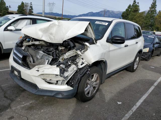 HONDA PILOT LX 2017 5fnyf5h13hb047242