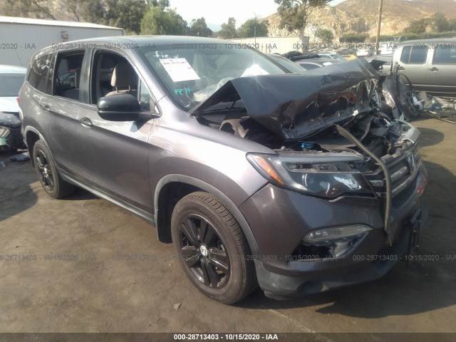 HONDA PILOT 2017 5fnyf5h14hb012760