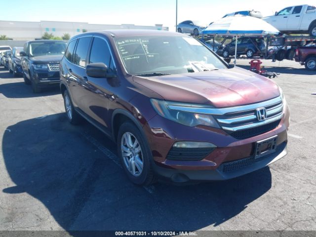 HONDA PILOT 2016 5fnyf5h16gb008773