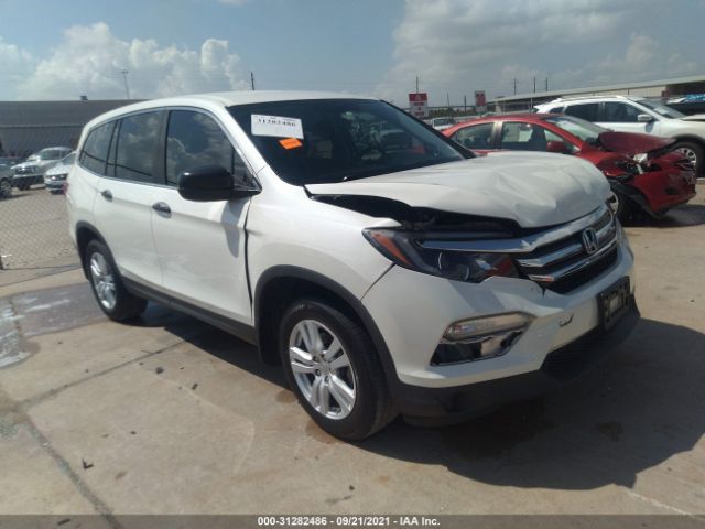 HONDA PILOT 2017 5fnyf5h16hb005096