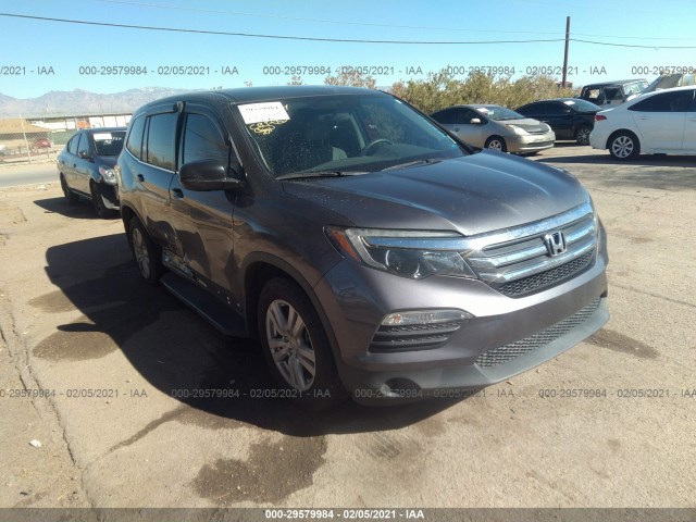 HONDA PILOT 2017 5fnyf5h16hb007947