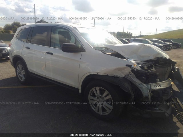 HONDA PILOT 2018 5fnyf5h16jb023264