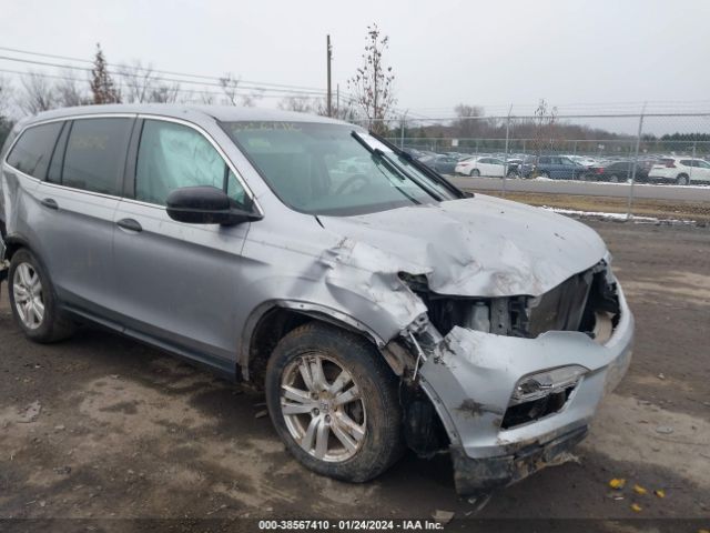 HONDA PILOT 2017 5fnyf5h17hb024014