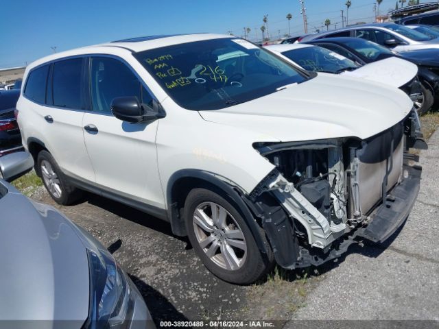 HONDA PILOT 2017 5fnyf5h17hb026121