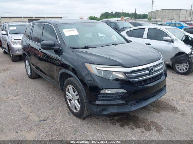 HONDA PILOT 2017 5fnyf5h17hb033330