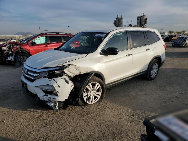 HONDA PILOT LX 2018 5fnyf5h18jb003016