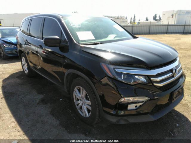 HONDA PILOT 2018 5fnyf5h18jb025730