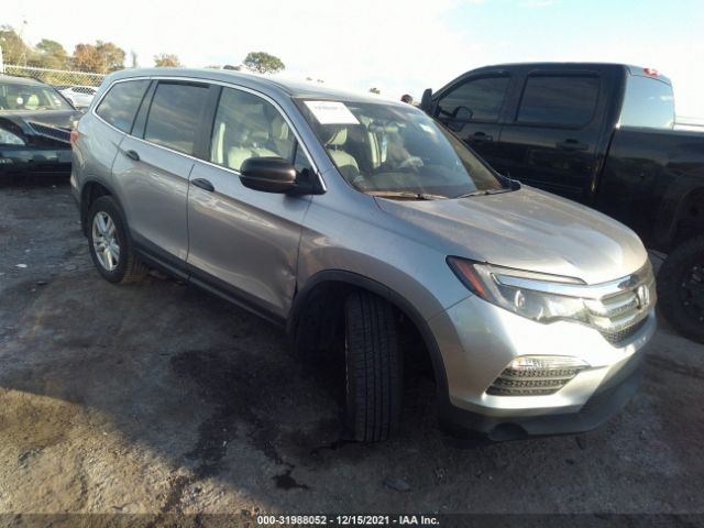 HONDA PILOT 2018 5fnyf5h19jb000786