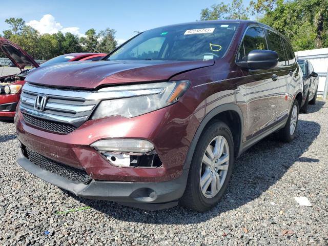 HONDA PILOT LX 2018 5fnyf5h19jb027308