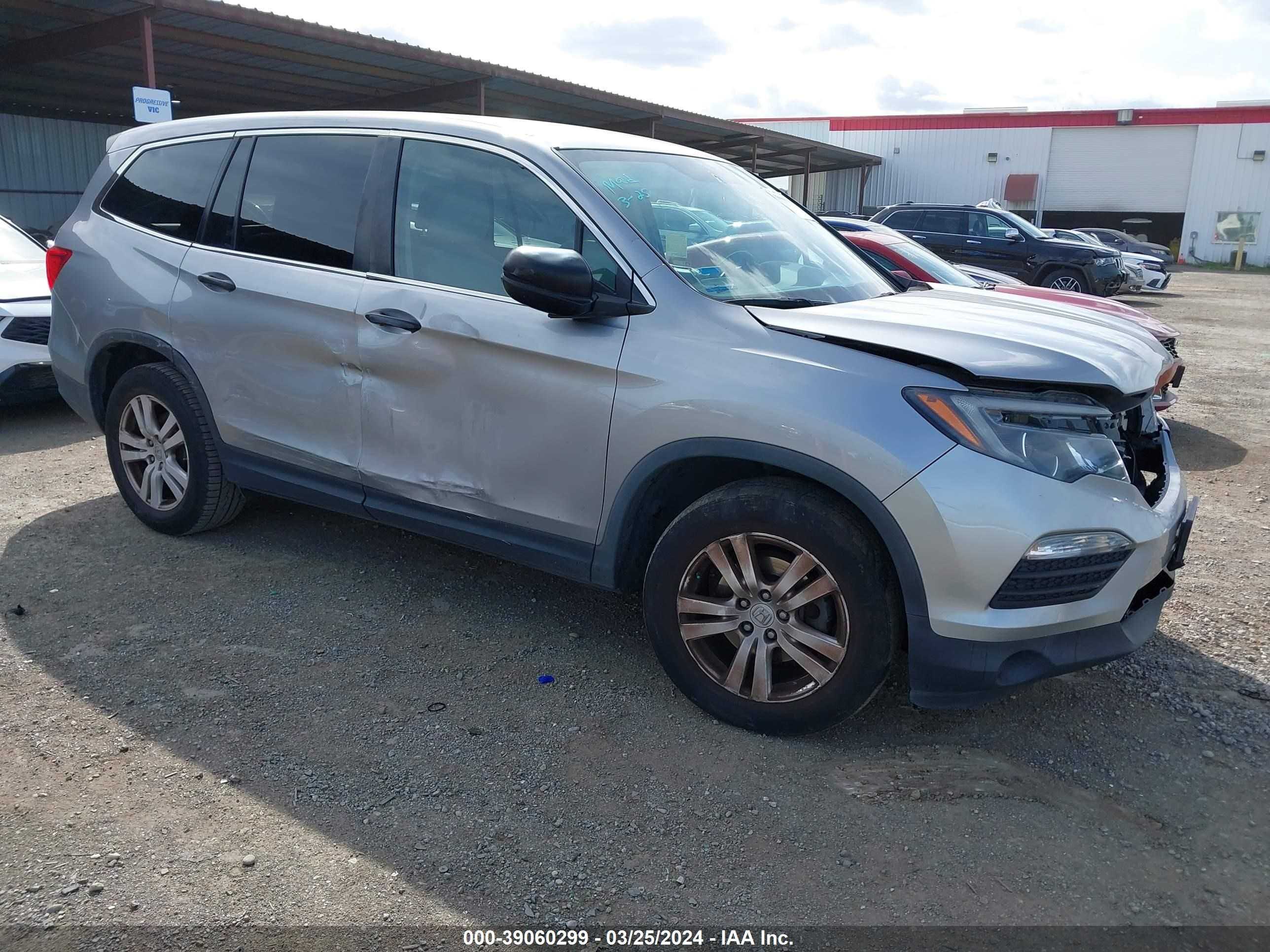 HONDA PILOT 2018 5fnyf5h19jb032671