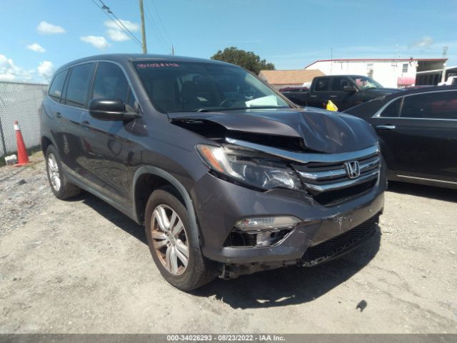 HONDA PILOT 2016 5fnyf5h1xgb019596