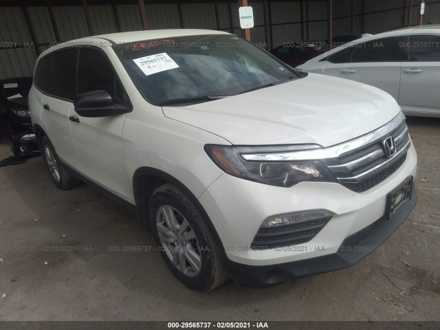 HONDA PILOT 2017 5fnyf5h1xhb033564