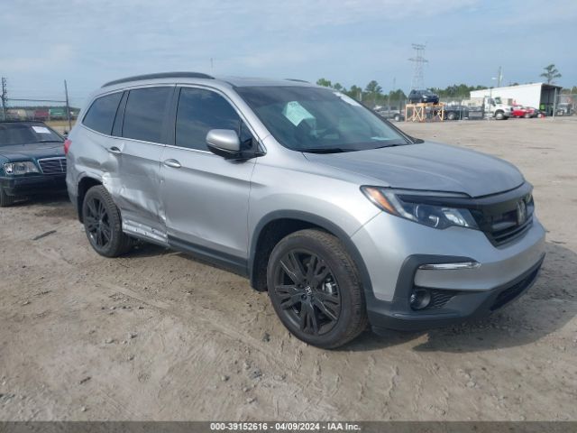 HONDA PILOT 2022 5fnyf5h21nb021940